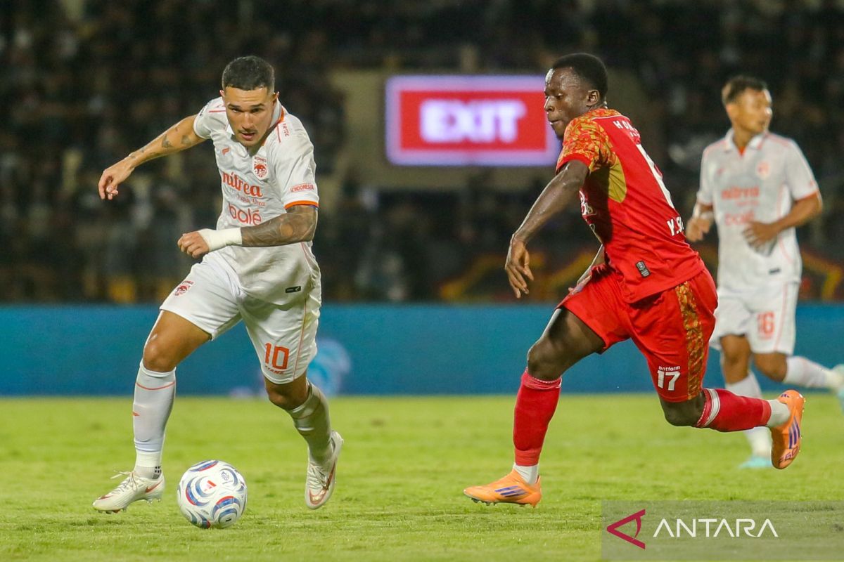Hasil Super League: Bali United menang telak, Borneo kalahkan Persijap